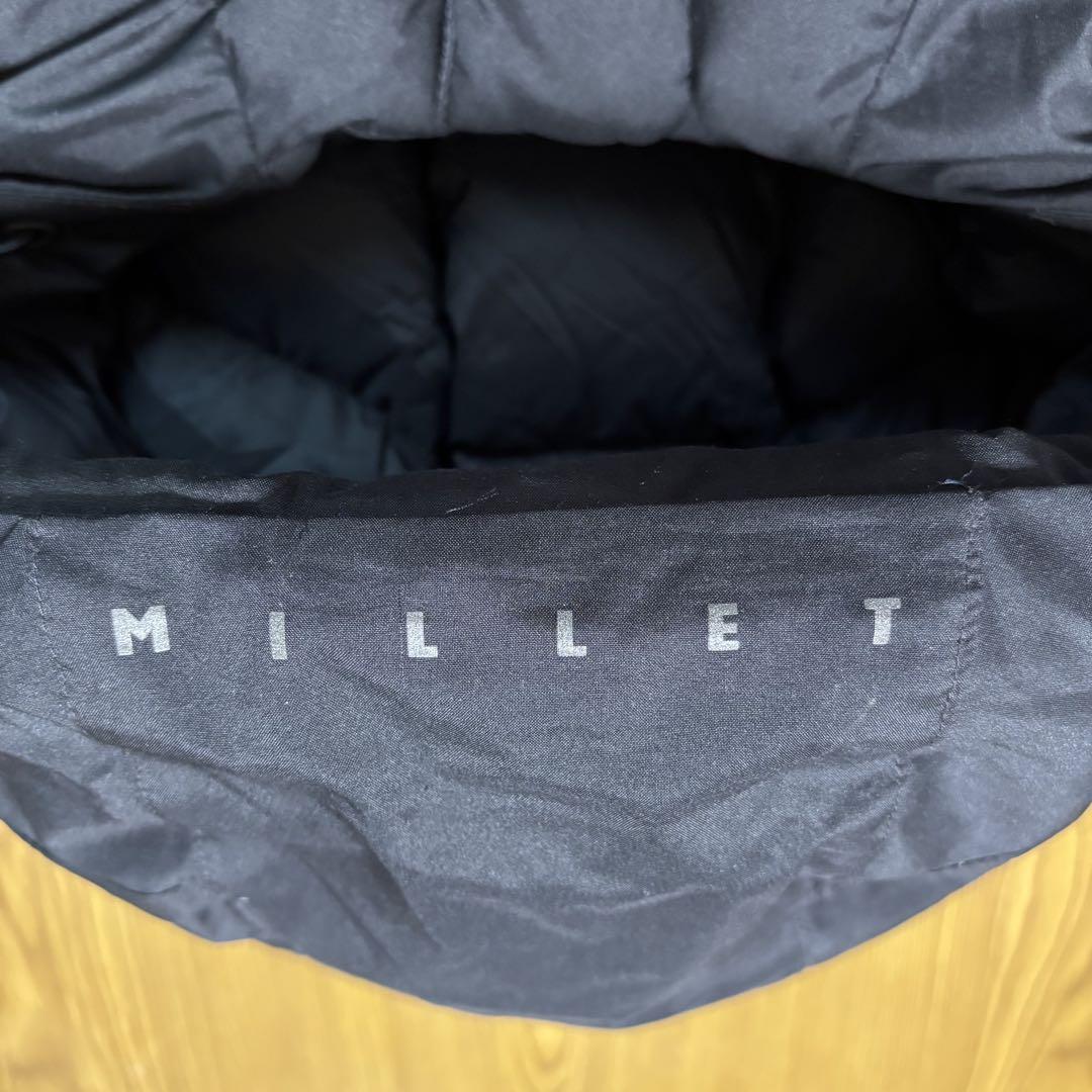 【MILLET】ミレーダウンジャケット コート 黒90良品
