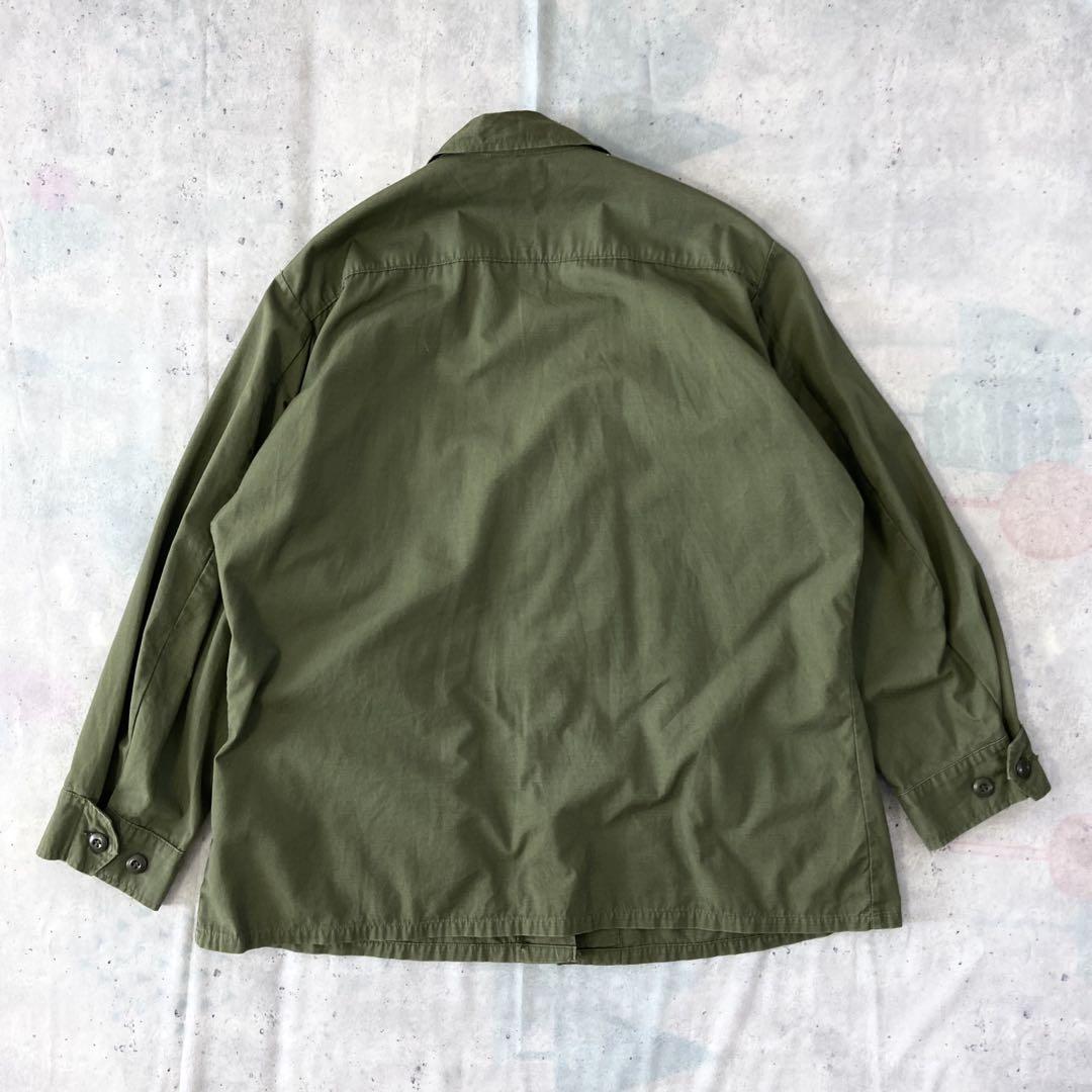 US ARMY ジャングルファティーグジャケット 4th LARGE-SHORT