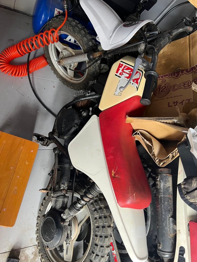 札幌近郊　YAMAHAオフロードバイク