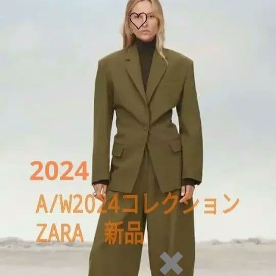 新品✨　ブラウンオリーブ色　テーラードジャケット XS 　A/Wコレクション
