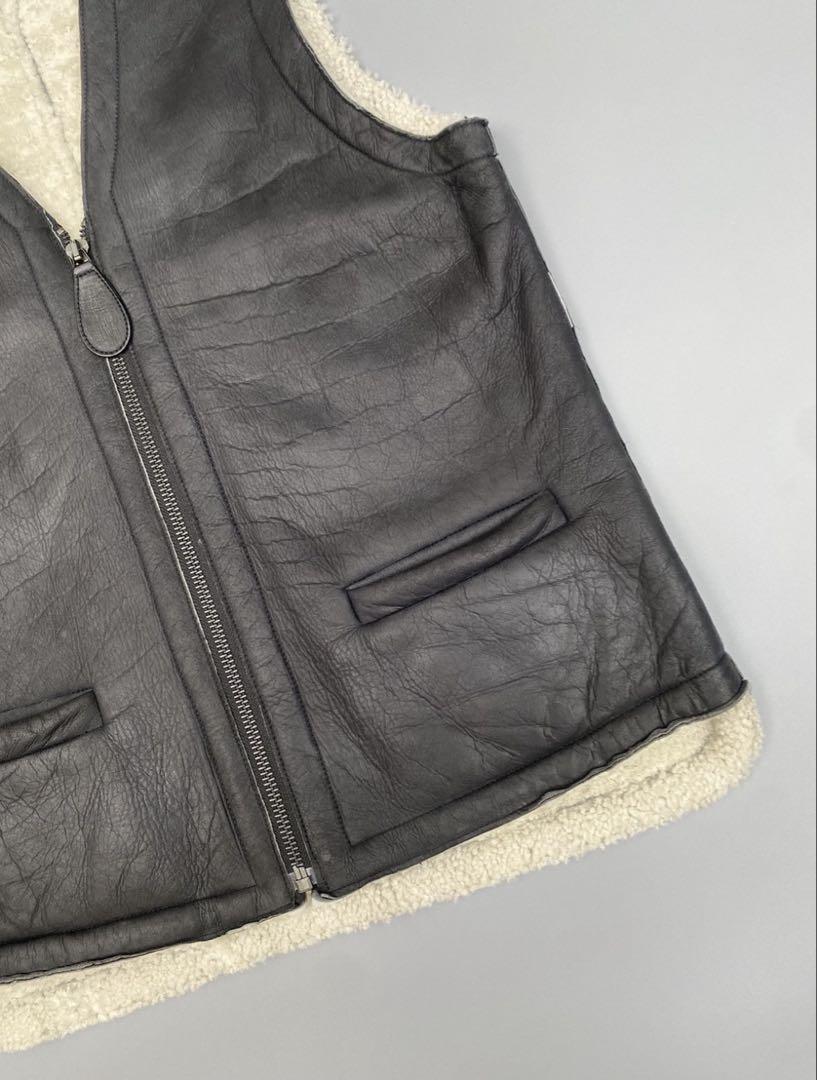 ジャケット・アウター Maison Margiela 2011FW Fur leather vest