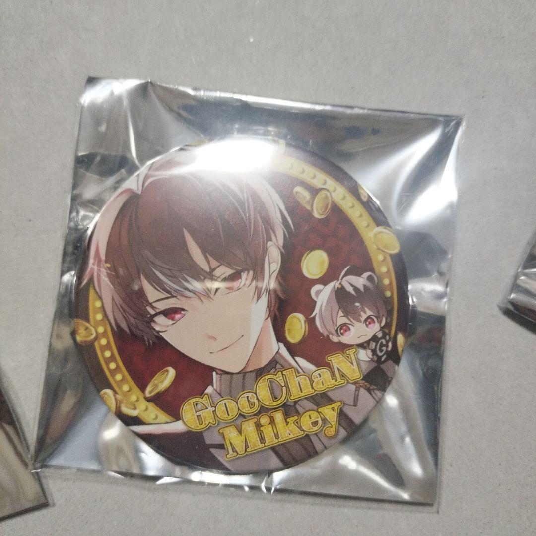 ギャングボスフェス　ごっちゃん＠マイキー　缶バッチ GANG BOSS FES 2024 ごっちゃん@マイキー 缶バッチ アクスタ
