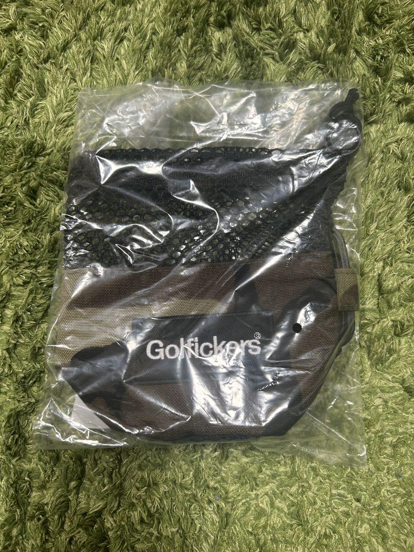 ⭐️新品未使用⭐️Golfickers 迷彩柄 ゴルフボール収納袋
