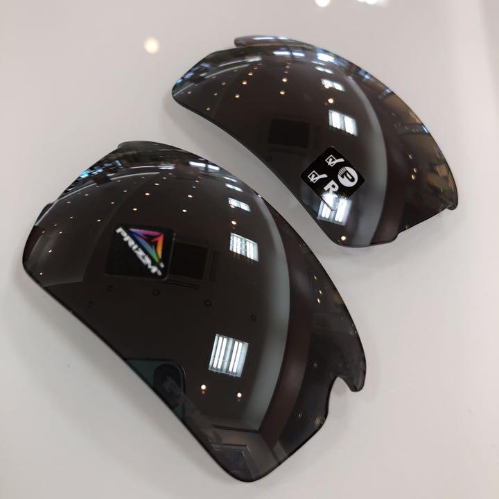 【公式】 オークリー 偏光レンズ 純正レンズ フラック2.0 プリズム 正規品 セル、プラスチックフレーム