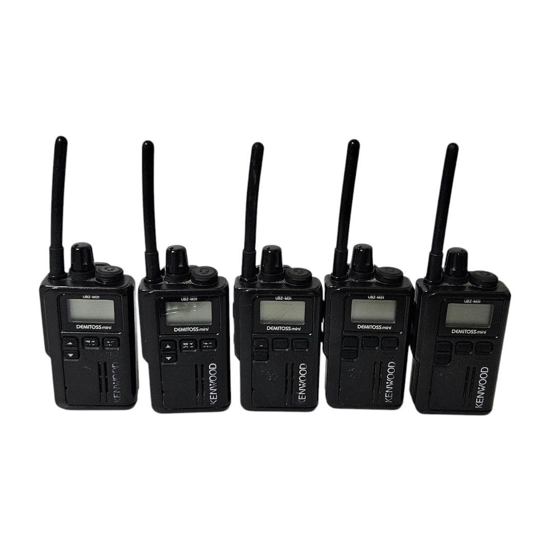 ケンウッド KENWOOD 特定小電力トランシーバー ブラック UBZ-M31