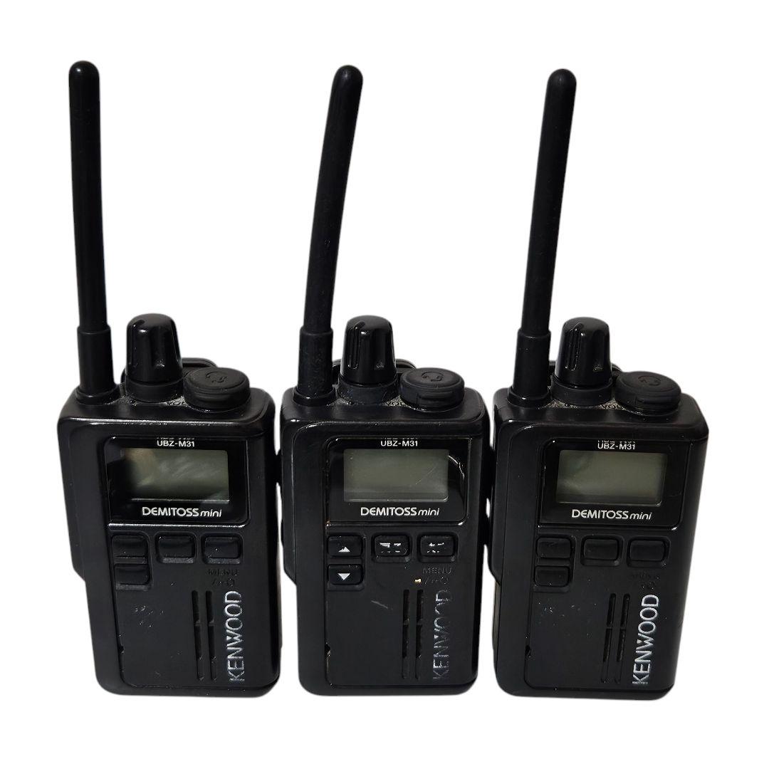 ケンウッド KENWOOD 特定小電力トランシーバー ブラック UBZ-M31