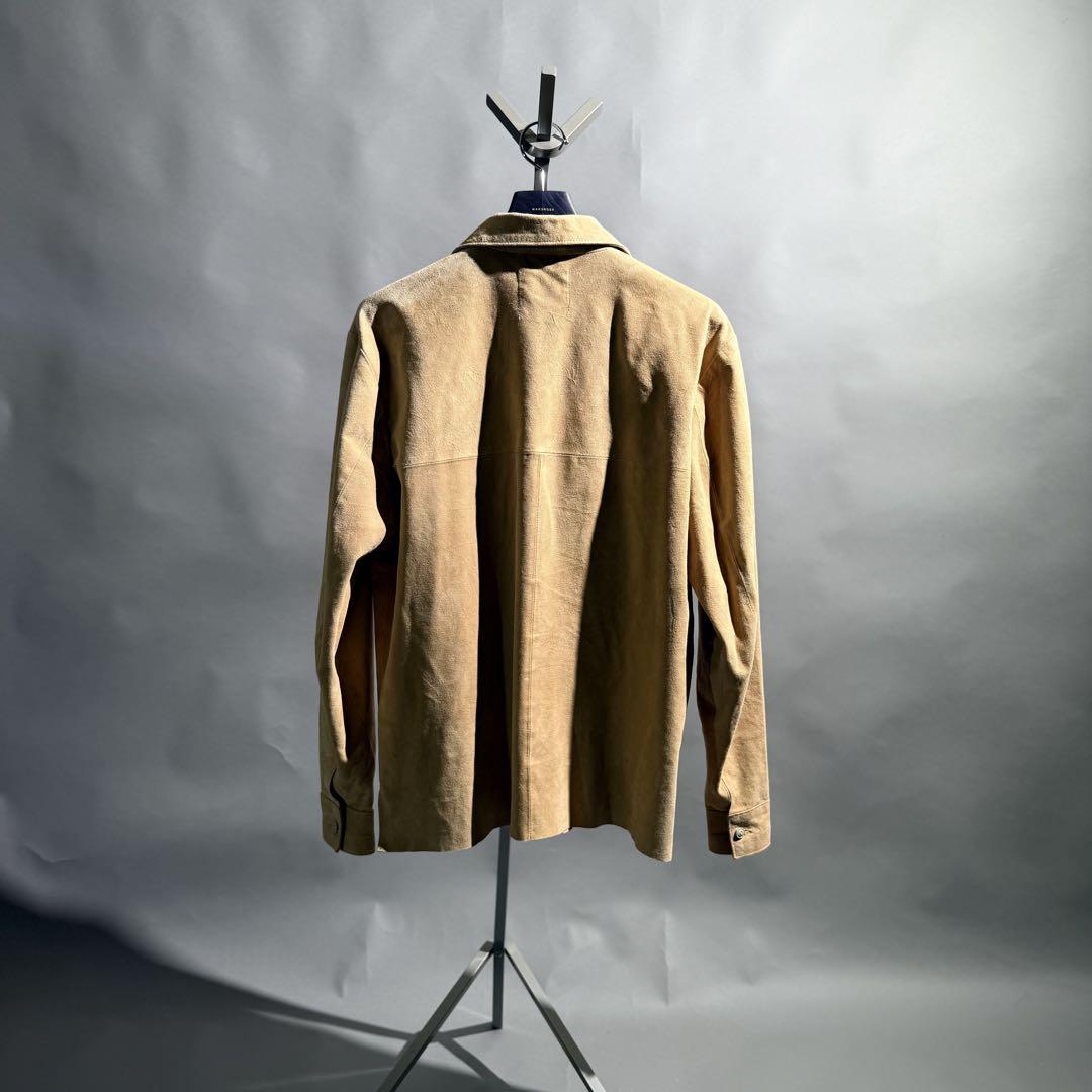 美品 Rivieras SUEDE COW LEATHER SHIRT S