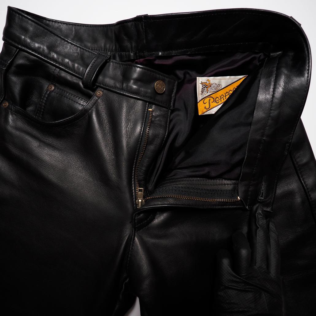 バイクウェア・装備 Schott PERFECTO Boot-Cut Leather Pants