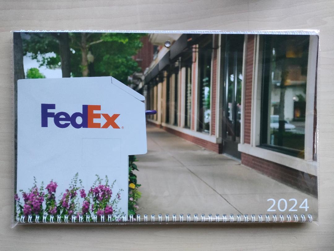 フェデックス 2024 カレンダー fedex 2024 calendar by メルカリ