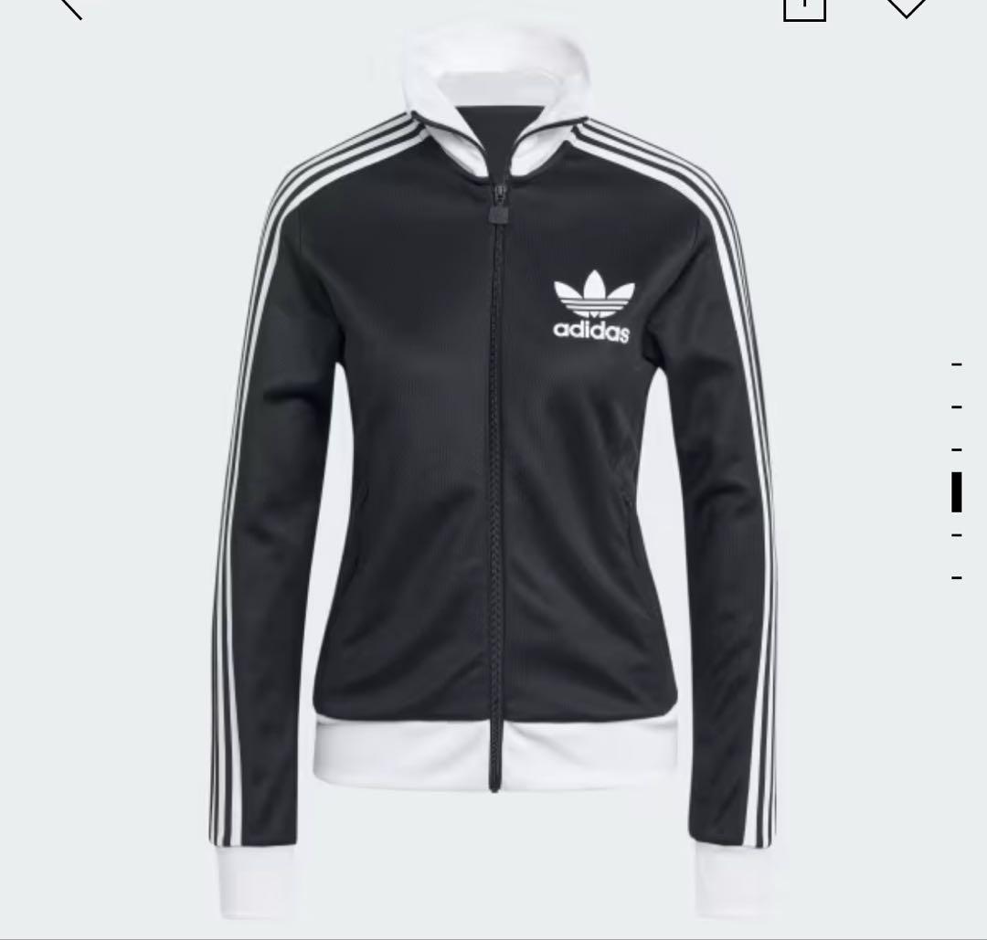 adidas レディース クラシック トラックトップ 黒