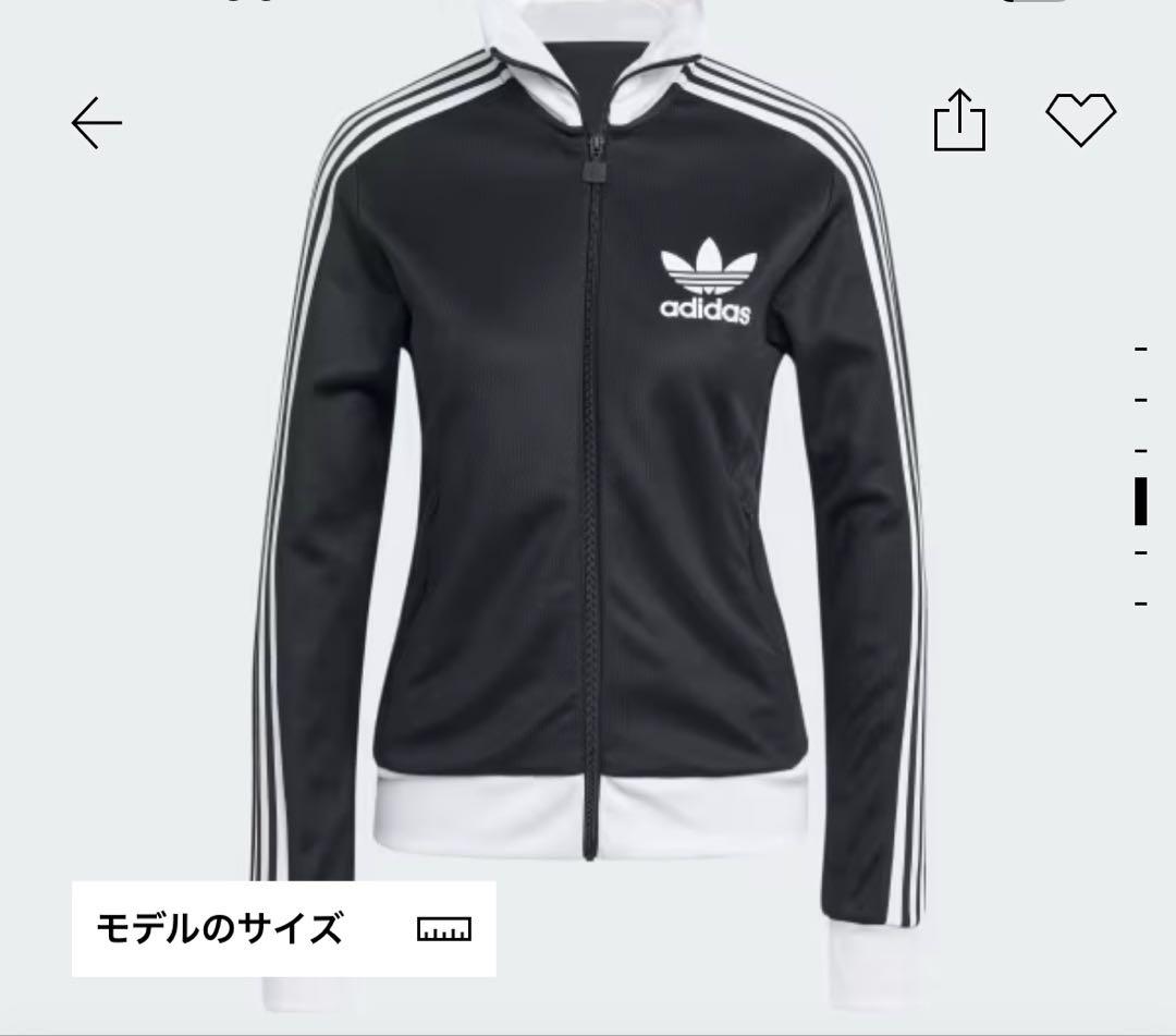 adidas レディース クラシック トラックトップ 黒