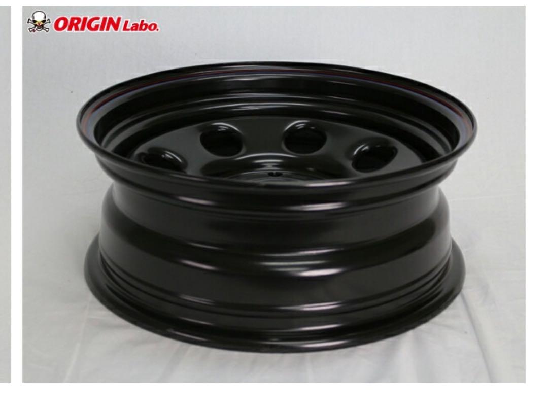 ポリびき　ジムニー　175/80R16 ホイール 5穴 鉄八