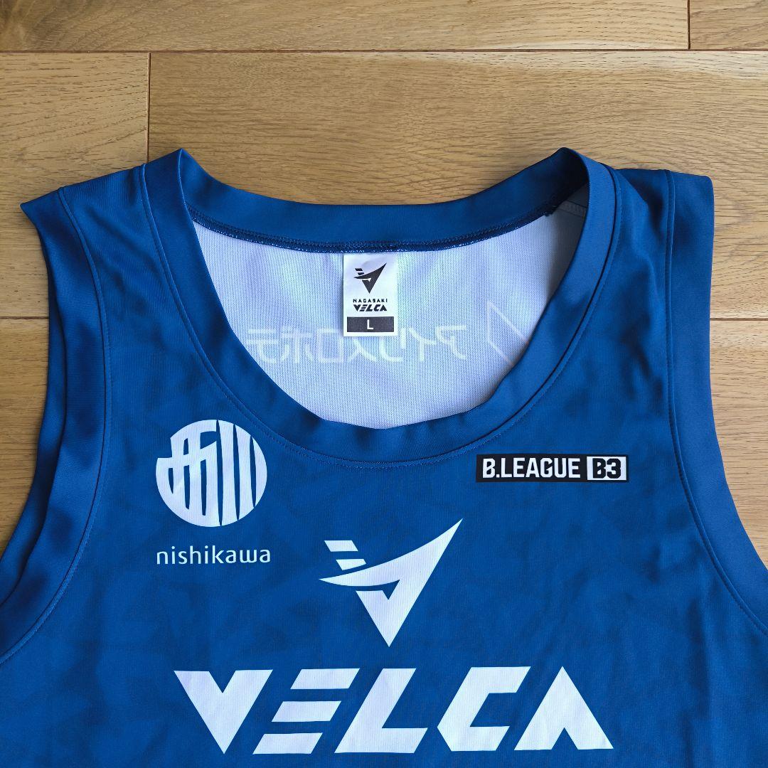 レア！VELCA B.LEAGUE B3　ユニフォーム 青 0　ジャパネット