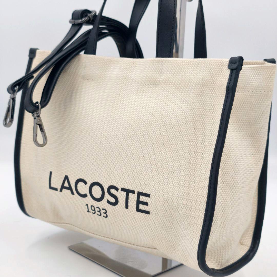 ラコステ ショルダーバッグ 2way ヘリテージ 斜め掛けLACOSTE