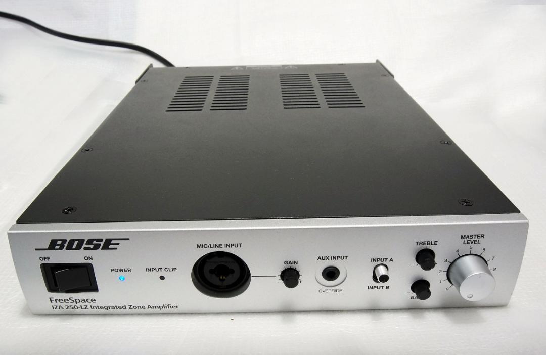 BOSE ボーズ FreeSpace IZA 250-LZ 100W アンプ FreeSpace IZA 250-LZ一体型ゾーンアンプ ｜Bose Professional