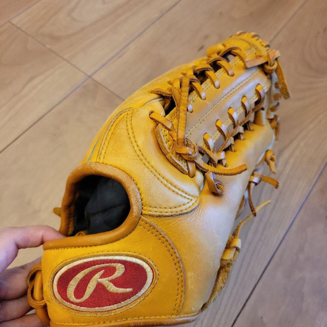 Rawlings レトロスタイル グローブ イエロー Rawlings レトロスタイル グローブ イエロー（グラブ | PRODUCTS