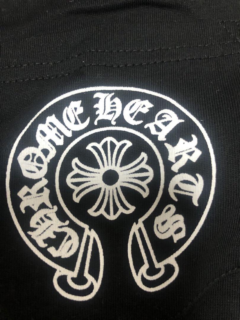 クロムハーツ Tシャツ ホースシュー ブラック Lサイズ レディースメンズ