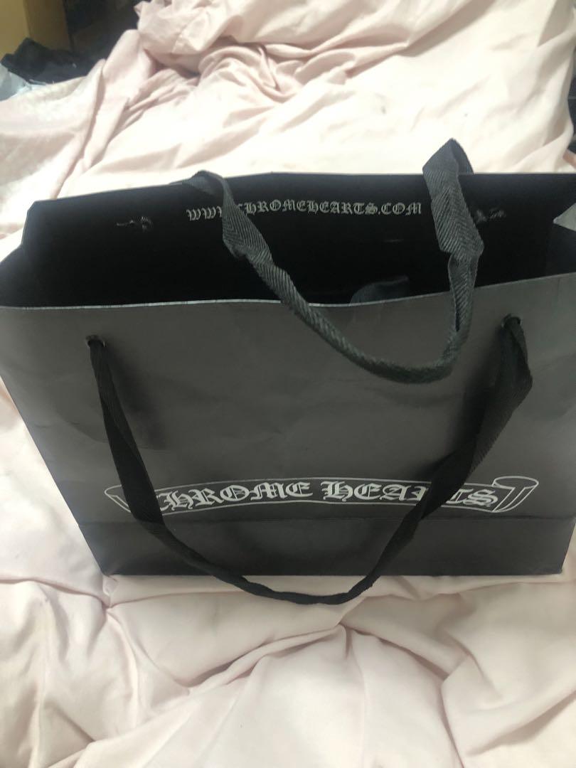 クロムハーツ Tシャツ ホースシュー ブラック Lサイズ レディースメンズ