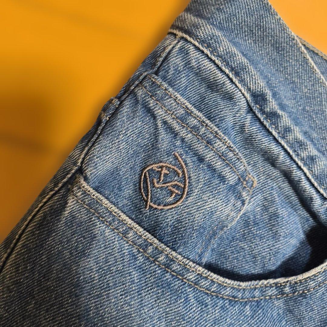 正規品ポーラースケートBIGB0YバギーデニムLビックボーイ