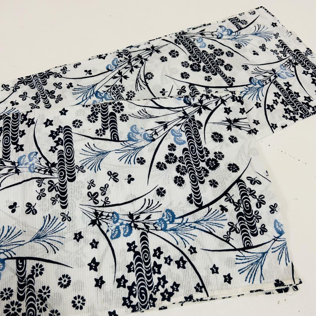 綿絽 浴衣 5着 まとめ売り リメイク材料 4933
