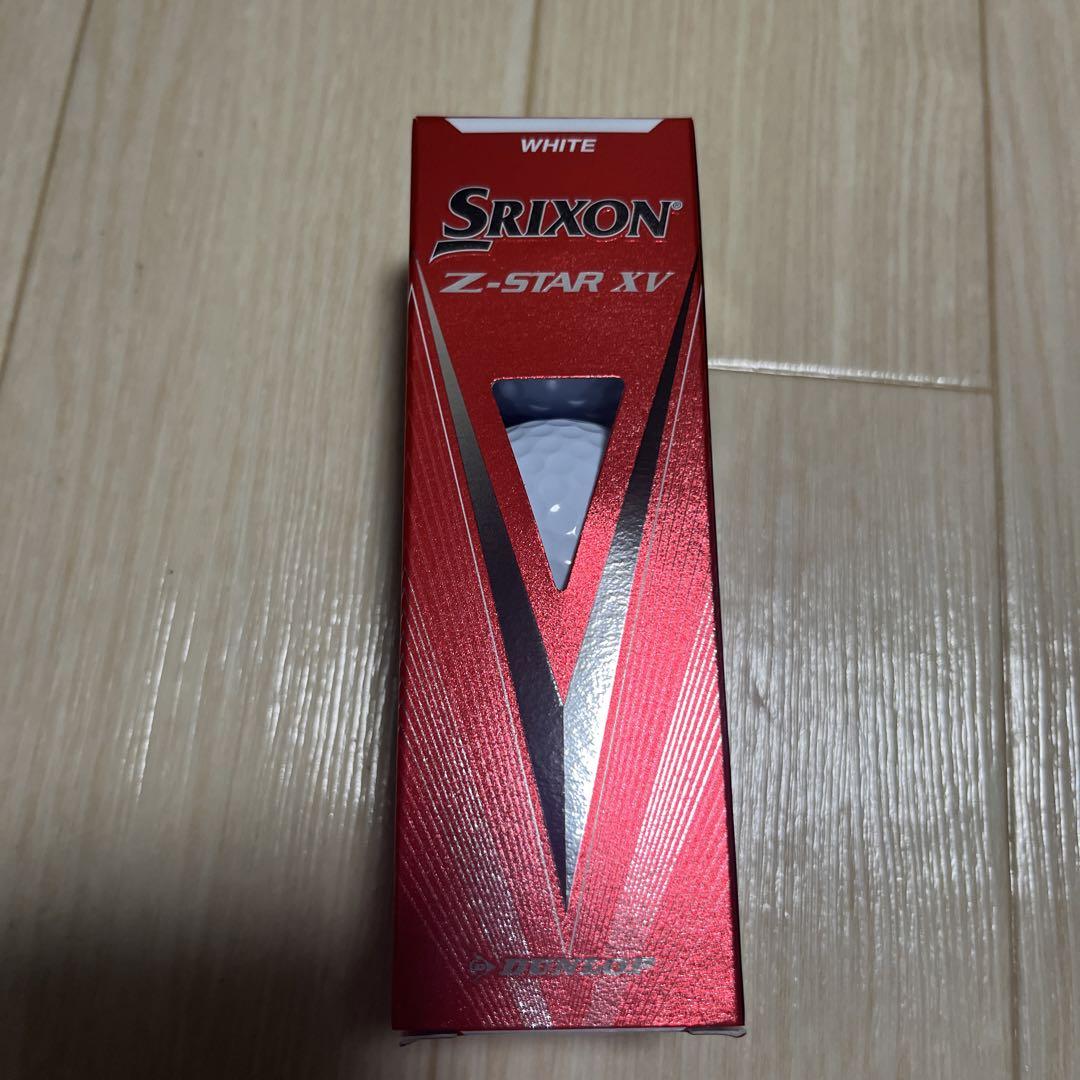 【当日or翌日発送】 Srixon Z-STAR XVホワイト　7スリーブ21球 当日or翌日発送】 Srixon Z-STAR XVホワイト 7スリーブ21球