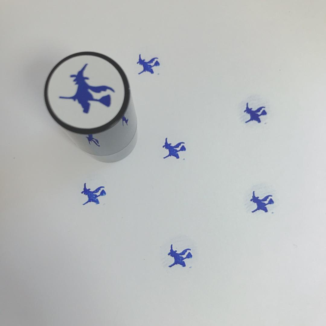 内祝い 即発送 ホウキに乗った魔女柄 速乾 ゴルフボールスタンプ 目印 マーカー 油性 その他 Www Archersohs Fr