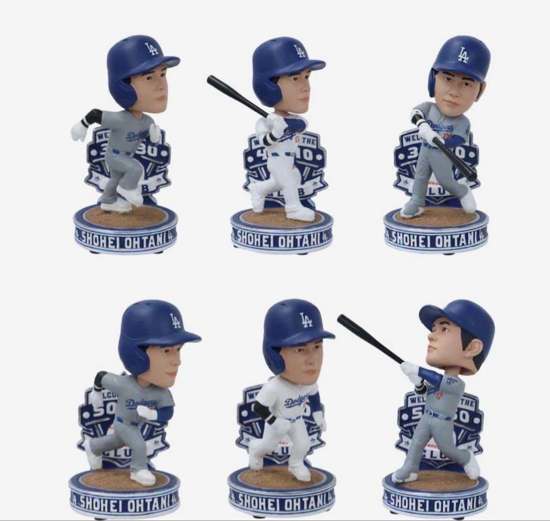 大谷翔平 ボブルヘッド スノーグローブ スノードーム 2個セット チケット付き 大谷翔平 ボブルヘッド スノーグローブ スノードーム 2個セット