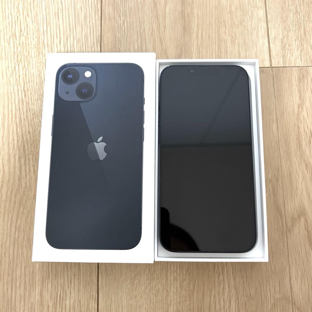 Apple iPhone 13 ブラック 256gb 箱ケーブル付きSIMフリー