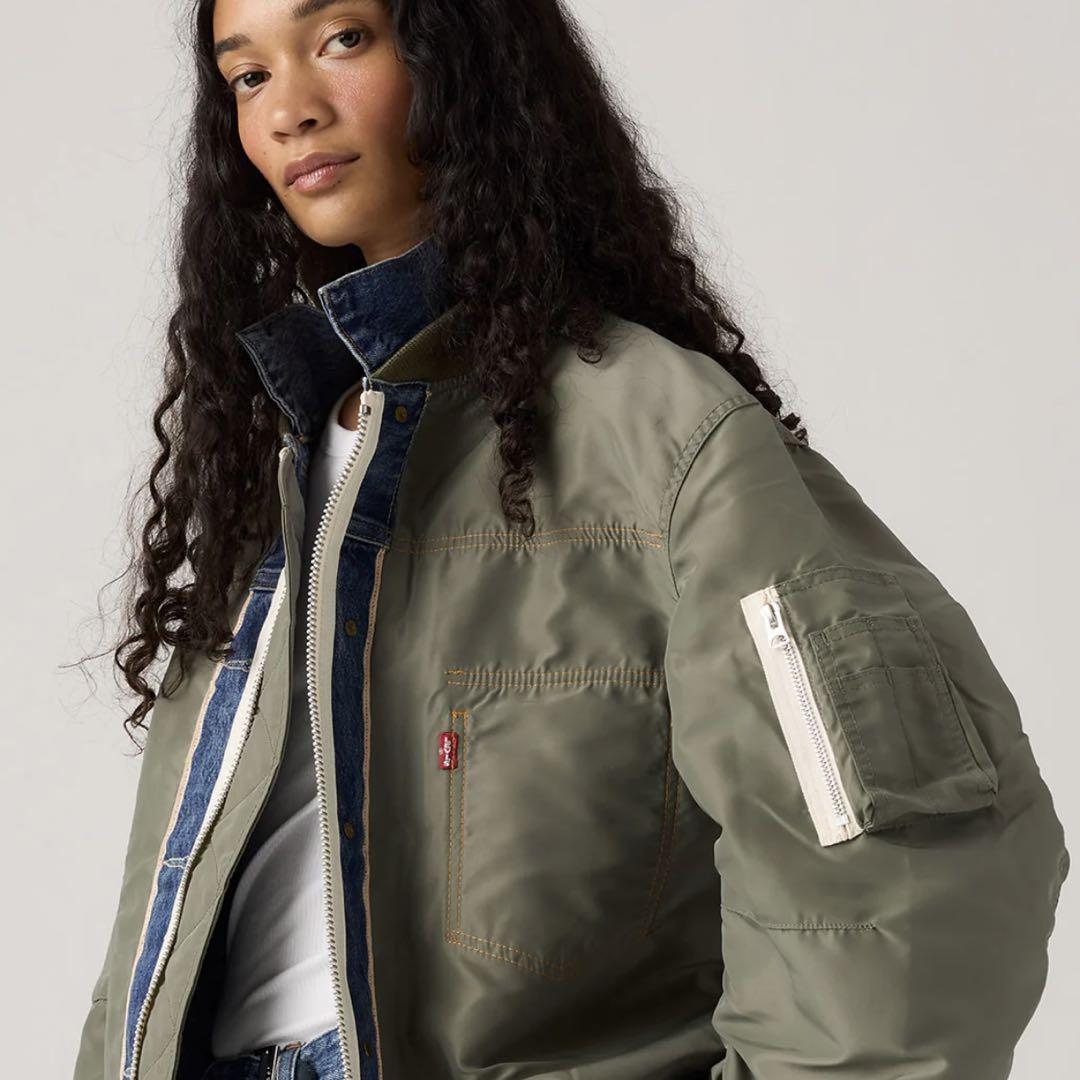 Levi's® x sacai デニム リバーシブル ブルゾン