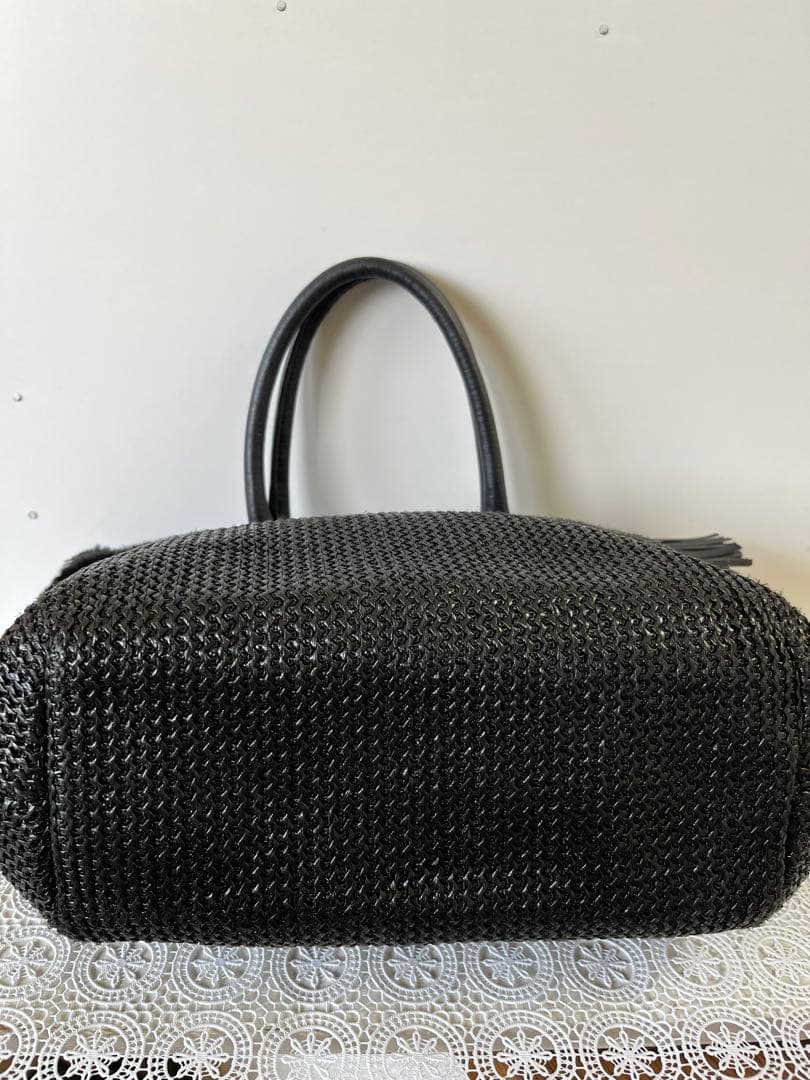 ファー付きアンテプリマミストのトートバックANTEPRIMA