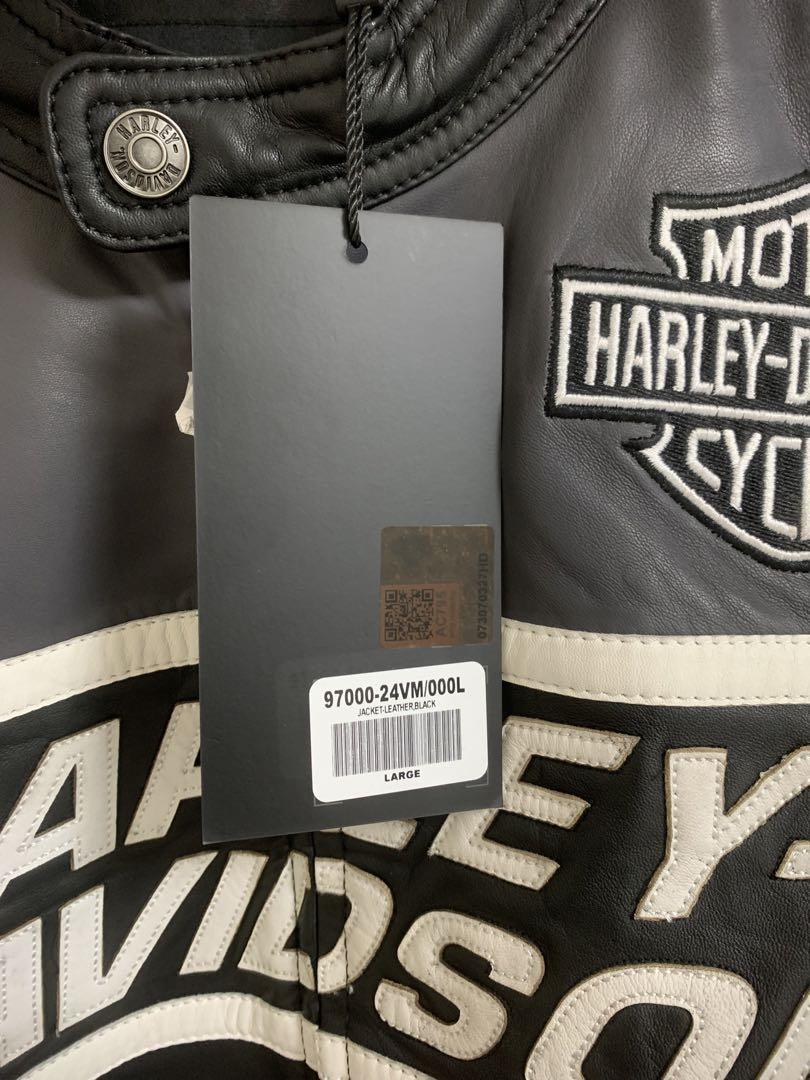 1着のみ！新品タグ付きHarley-Davidsonレザージャケット海外Lサイズ