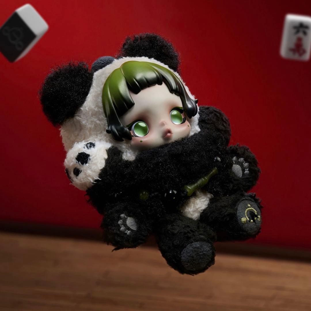 スカルパンダ新作 skullpanda lazy pandaぬいぐるみ 2個