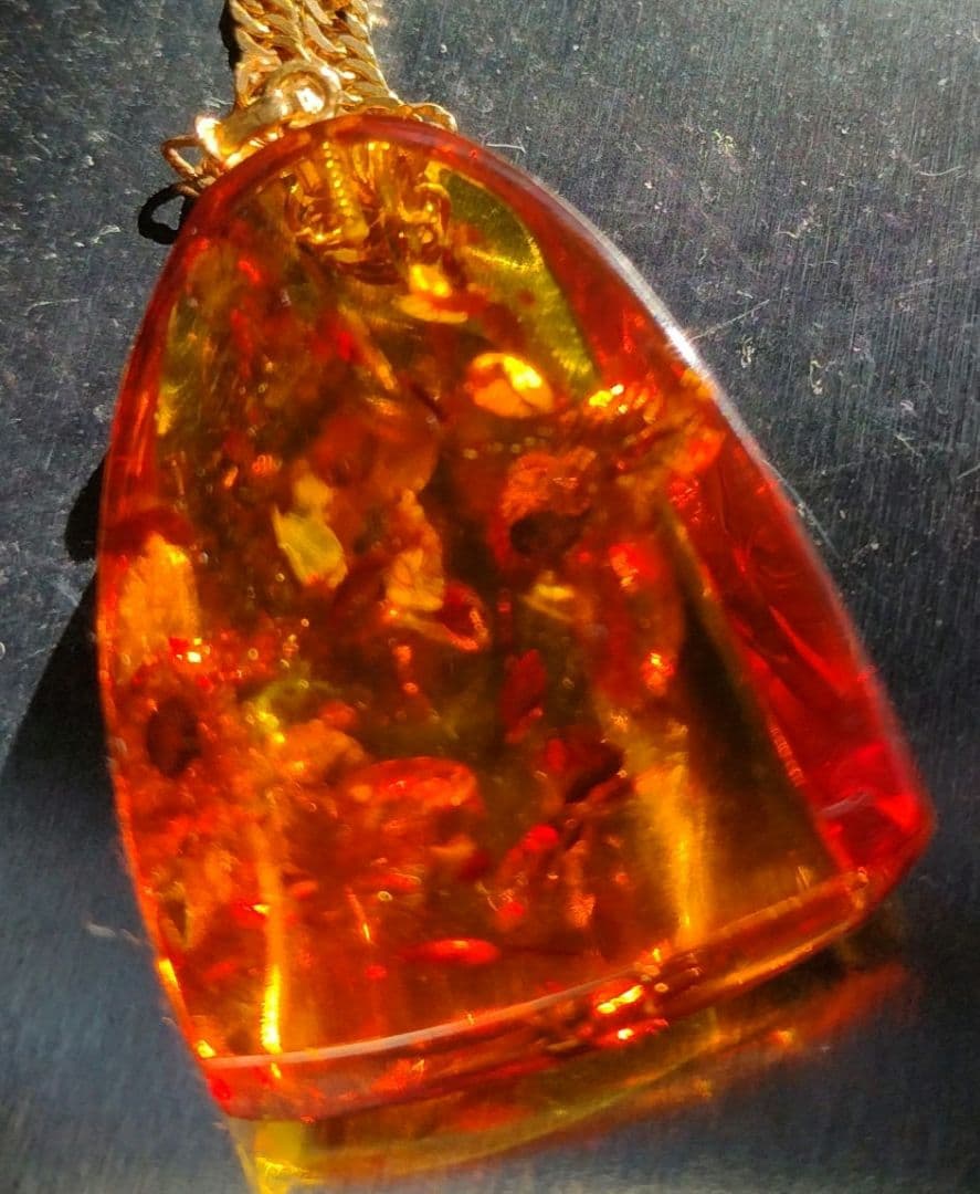 本格派ま! 琥珀 ネックレス 18金 ネックレス - abacus-rh.com