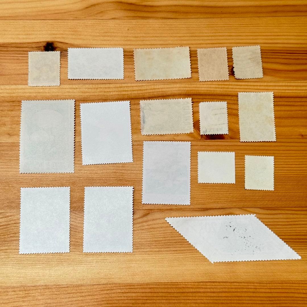 外国の使用済み切手 16枚 - メルカリ