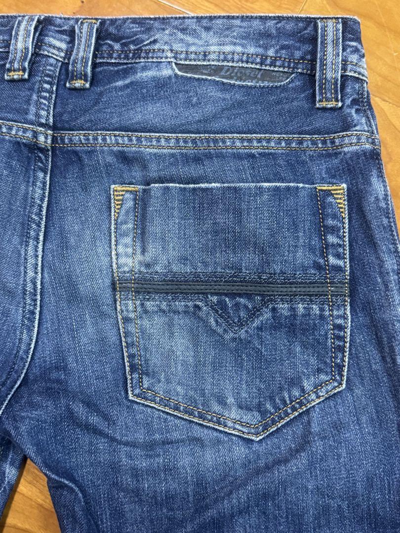 美品 Diesel SAFADO 26インチ ダメージ加工 ストレートデニム 美品 Diesel SAFADO 26インチ ダメージ加工 ストレートデニム