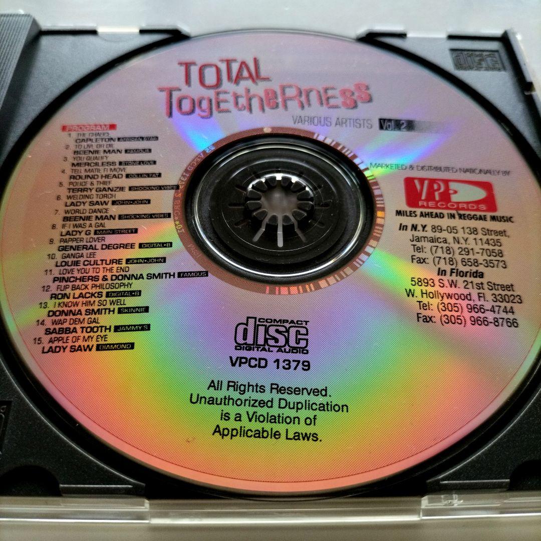 レゲエ CD] TOTAL TOGETHERNESS V.A. 1〜6 - メルカリ