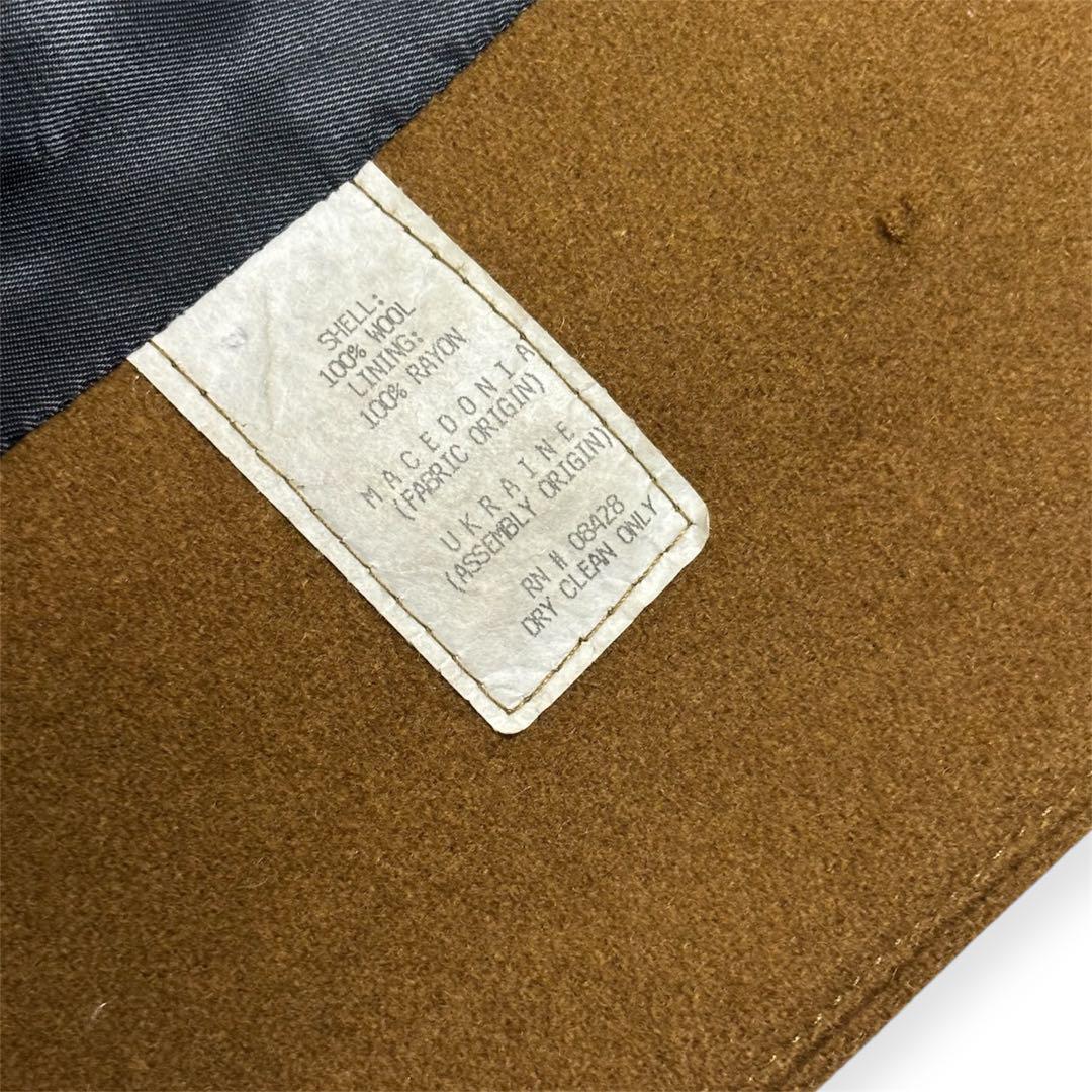 【未使用】デッドストック　80〜90年代 スーパーロング ウール コート