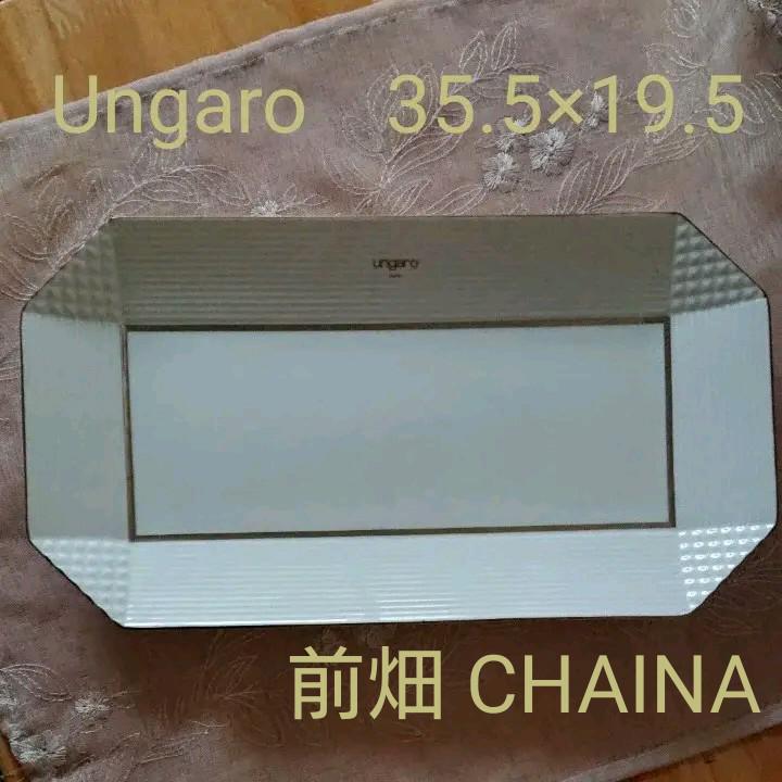 スクエア プレート(大) ＊ungaro 前畑陶器＊ ウンガロ 白 - メルカリ