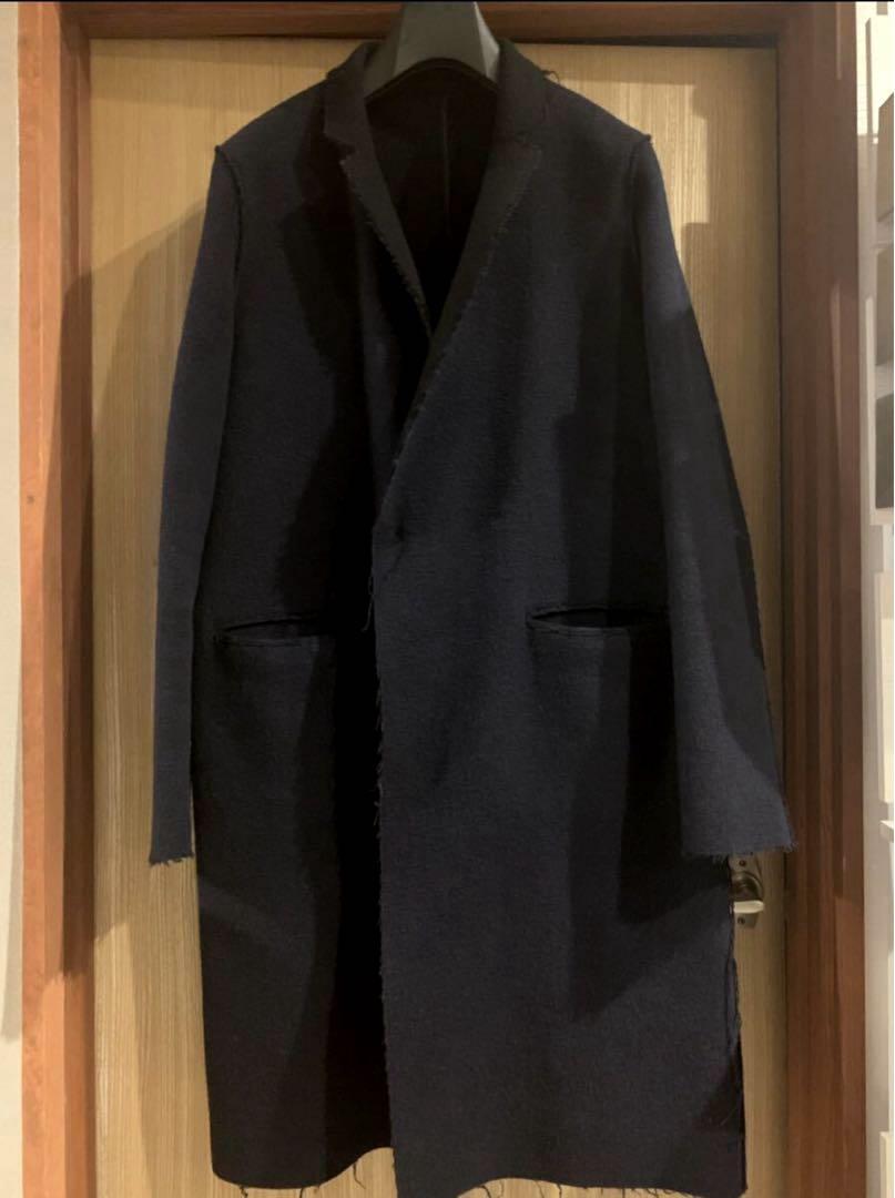 アンダーカバー 14AW COLD BLOOD期 チェスターコート 黒 サイズ1