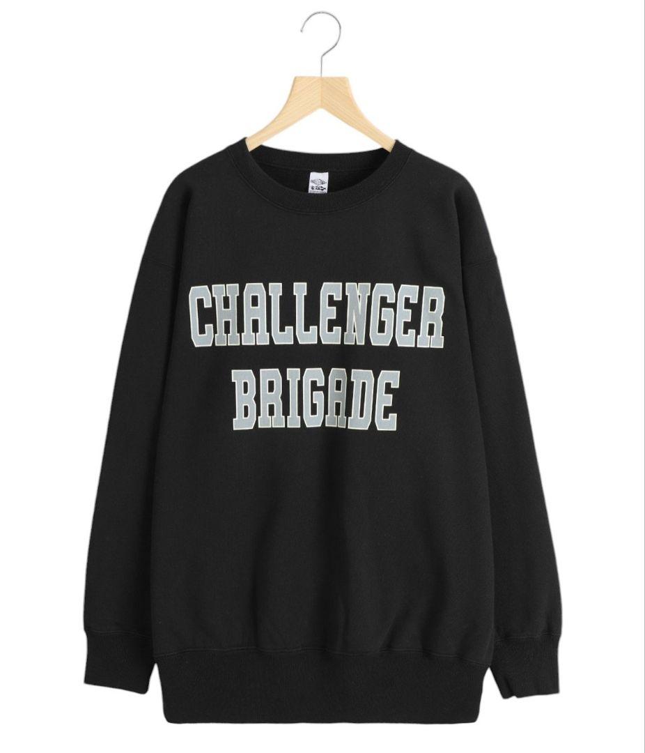 L CHALLENGER　COLLEGE LOGO C/N SWEAT