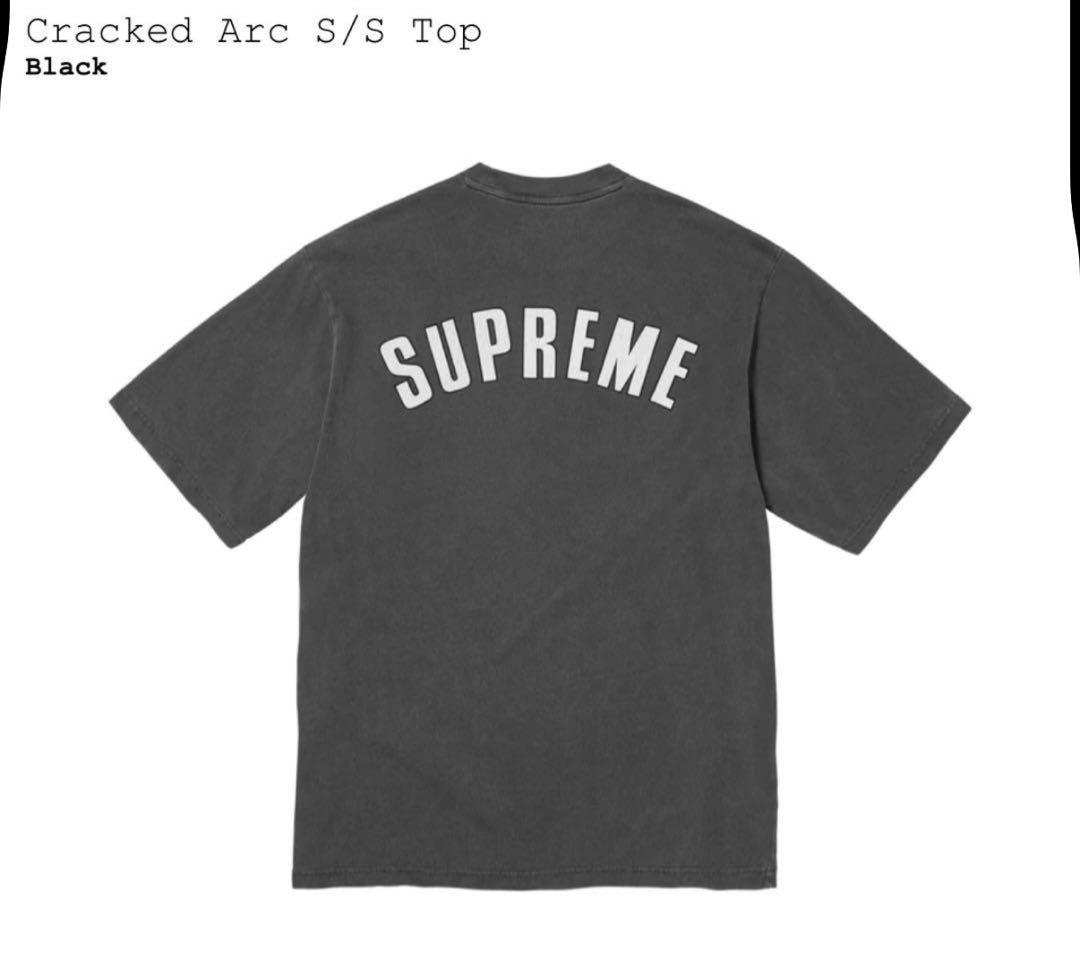 Supreme Cracked Arc S/S Top Tシャツ Sサイズ