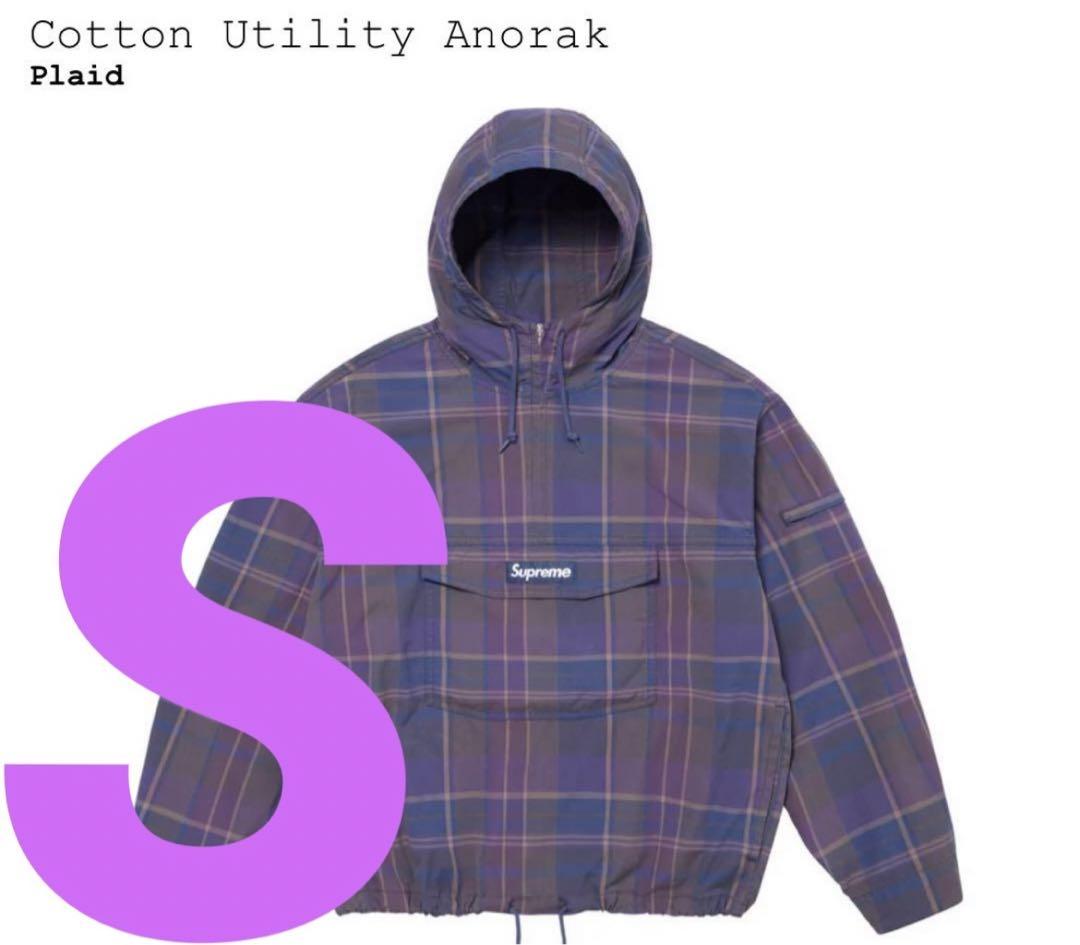 Supreme Cotton Utility Anorak Plaid チェック - メルカリ Supreme Cotton Utility Anorak Plaid チェック - メルカリ