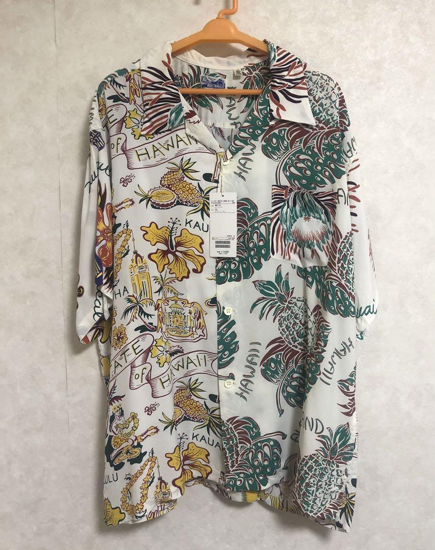 新品未使用☆Sun Surf × beams レーヨンアロハシャツ