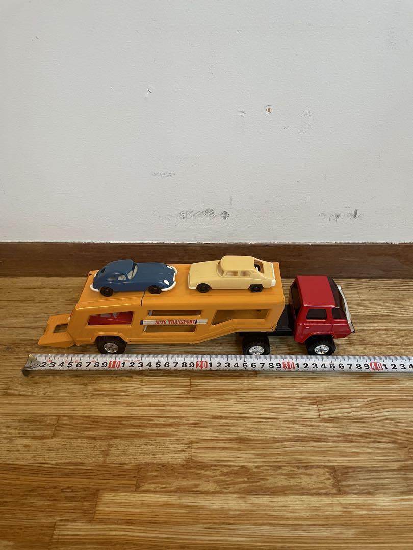 ブリキ　トラック　トレーラー　ミニカー