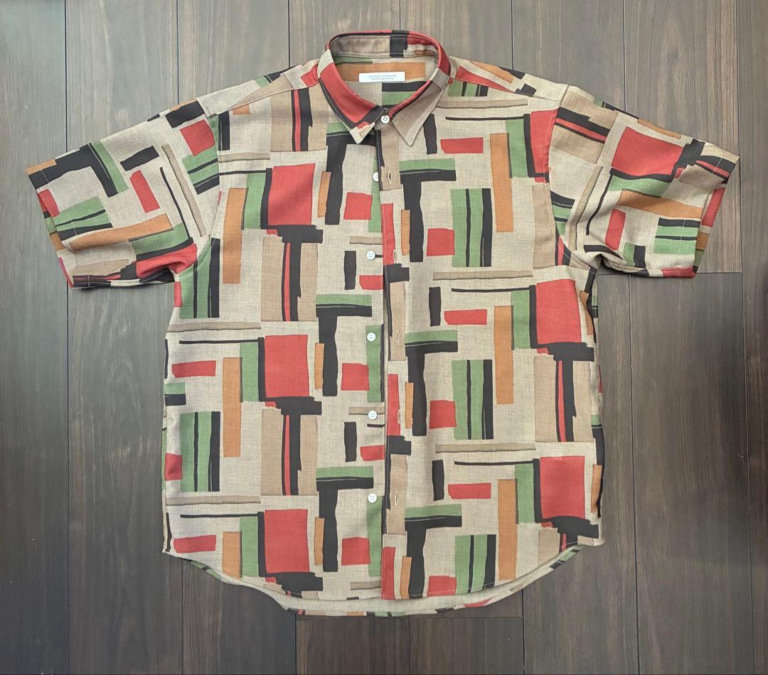 JOURNAL STANDARD EVALET メッシュ パターン シャツ SS・JOURNAL STANDARD