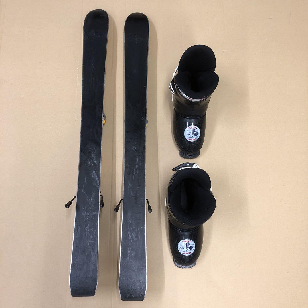 中古　子供スキー、ブーツ2点セット