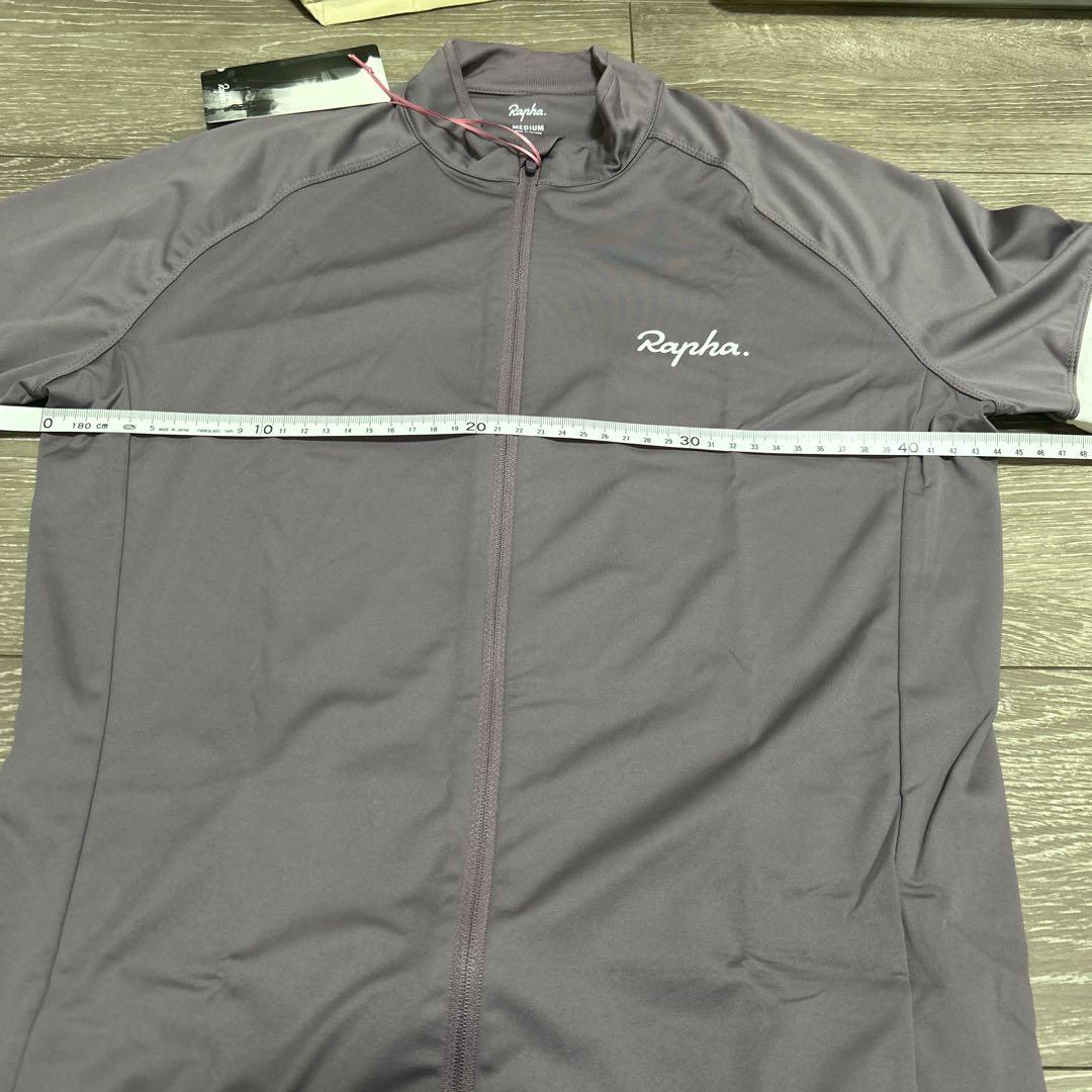 通販生活 ファッション 未使用品】Rapha サイクルジャージ フルジップ パープル ウェア