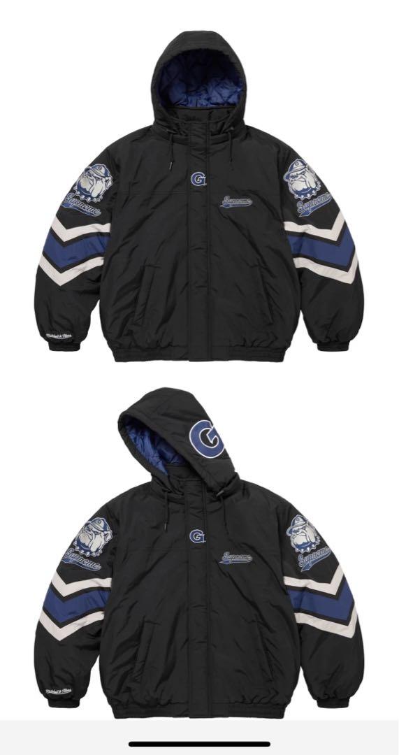 ジャケット・アウター Supreme x Mitchell&Ness NCAAHoodedJacket