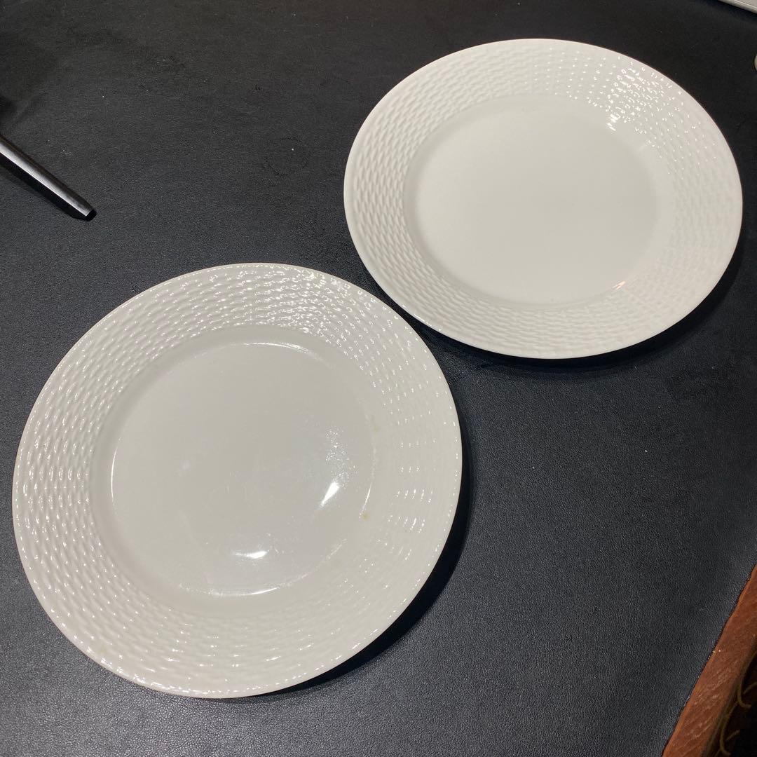 ウエッジウッド ナンタケット バスケット 籠 ディナープレート 2枚セット