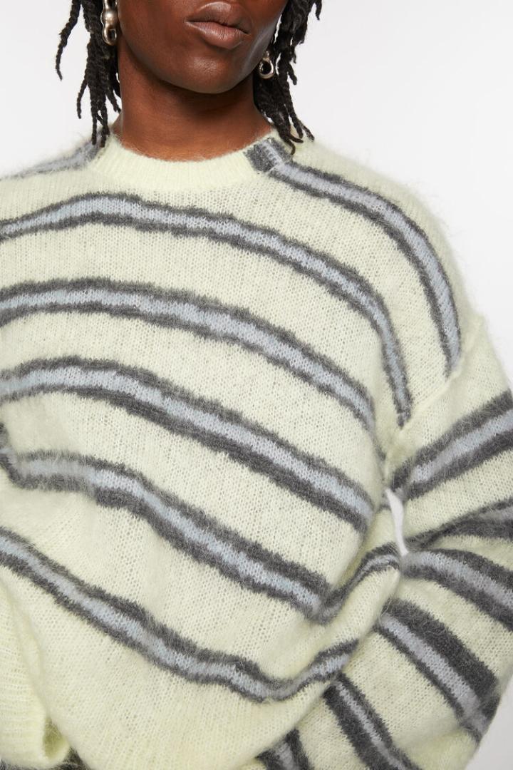 モヘアブレンドセーター L